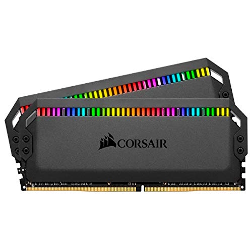 Corsair Dominator Platinum RGB 16GB (2x8GB) DDR4 4266MHz C19 Enthusiast RGB LED-Beleuchtung Arbeitsspeicher, schwarz