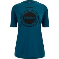 SANTINI Eroica Nova Damen T-Shirt, Größe L, MTB Trikot, MTB Bekleidung