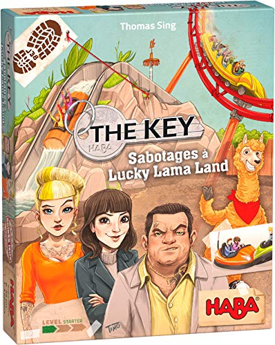 HABA - The Key - Lucky Lama Land Sabotage - 305856 - Untersuchungsspiel - Einsteigerstufe - 8 Jahre