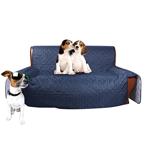 Dexinx Wasserdichte Sofa Protector Schutzhülle Hund Katze Pet Wasserdichte Möbel Schutzhülle Blau 167 * 190cm