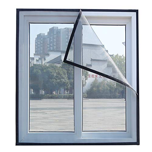 BASHI Universal Transparent Fenster Fliegengitter Waschbar Mesh Einstellbare Insektennetz DIY Fenster Mesh Größe Langlebig Mückenschutz Fenster Mesh Mesh