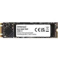 Intenso Interne M.2 SSD SATA III Top, 256 GB, 550MB/Sekunde, Festkörper-Laufwerk