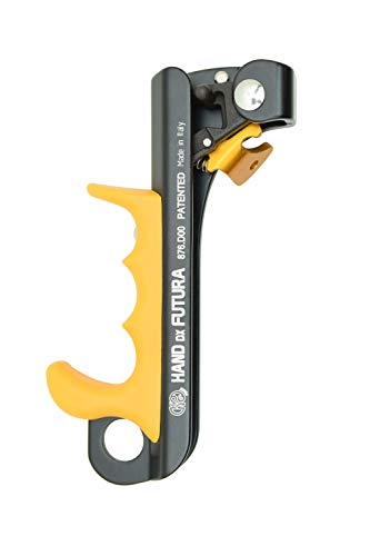 Kong Italy Futura Hand RH, BLOCCANTE, schwarz/orange, 140 mm