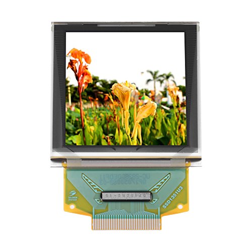 1.5-Zoll-OLED-Farbanzeige-Grafik-Modul 128 * 128 SSD1351 Serielle Peripherie-Schnittstelle für MP3 geeignet