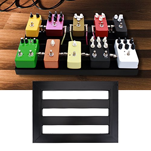 Wosume 【𝐅𝐫𝐮𝐡𝐥𝐢𝐧𝐠 𝐕𝐞𝐫𝐤𝐚𝐮𝐟 𝐆𝐞𝐬𝐜𝐡𝐞𝐧𝐤】 Wocume Effects Pedals Board mit Setup Tape Clamp für E-Gitarren-Effektpedal(Small)