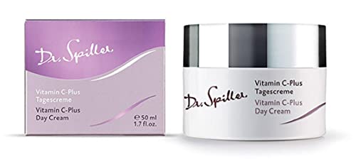 Dr. Spiller - Vitamin C-Plus Tagescreme | Day Cream in W/O-Emulsion | Lipidgehalt 25% | Glättende Anti-Aging Wirkung | Für eine gesunde Haut | 4 Tiegel je 50 ml = 200 ml