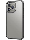 Black Rock - Hülle Robust Transparent Case Passend für Apple iPhone 13 Pro I Handyhülle Transparent, Durchsichtig, Clear (Schwarz)