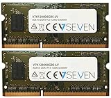 V7 V7K128008GBS-LV Notebook DDR3 SO-DIMM Arbeitsspeicher 8GB (2X4GB KIT, 1600MHZ, CL11, PC3L-12800, 204Pin, 1.35V, Low Voltage)