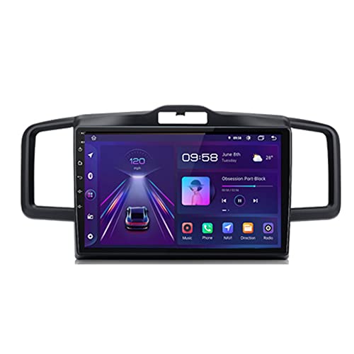 Android 10 9 Zoll Navigator für Honda Freed 1 2008–2016, Autoradio, Touchscreen, Bluetooth, Autoradio, unterstützt WiFi, GPS, USB, Lenkradsteuerung, Bluetooth, Mirror Link F