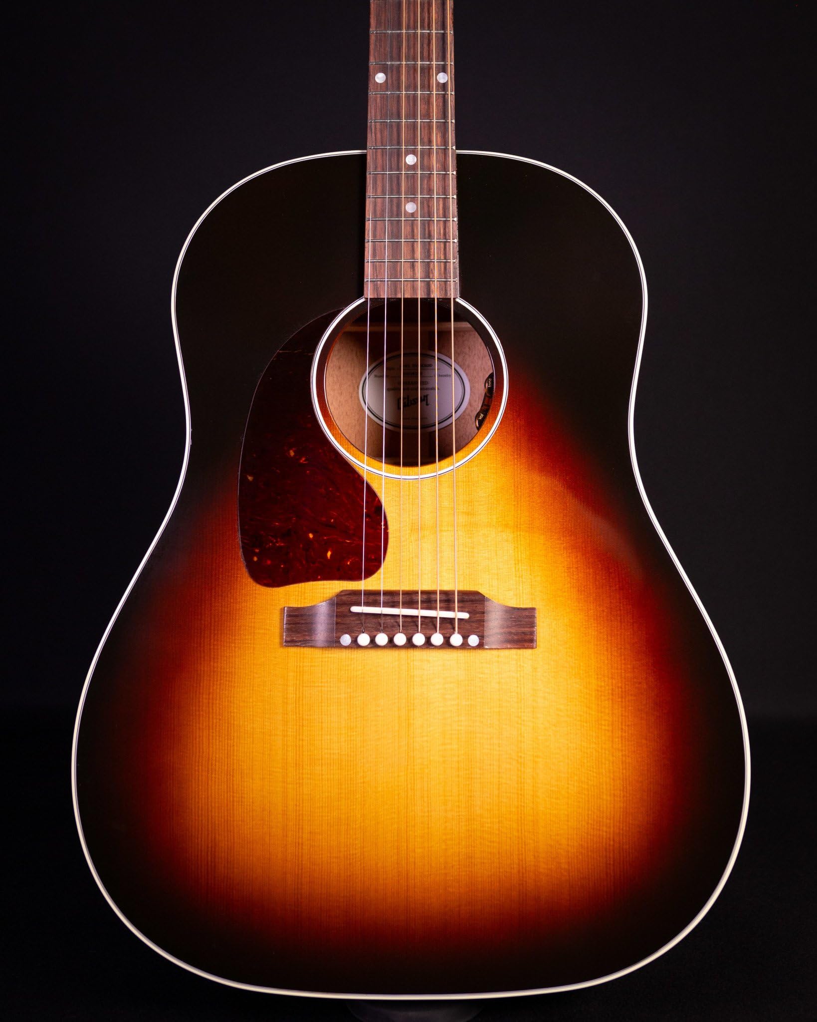 Gibson J-45 Standard Vintage Sunburst Lefthand - Westerngitarre für Linkshänder
