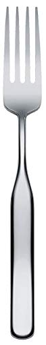 Alessi Collo-Alto, Dessertgabel aus Edelstahl 18/10 glänzend poliert, Silver, 17x2x4 cm, 6-Einheiten