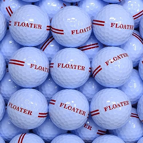 Second Chance Floating White, Unisex-Erwachsene Range-Golfball, Weiß, 300 -