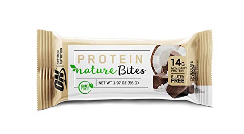 OPTIMUM NUTRITION Protein Nature Bites Choc Coconut 56G - 9/Box