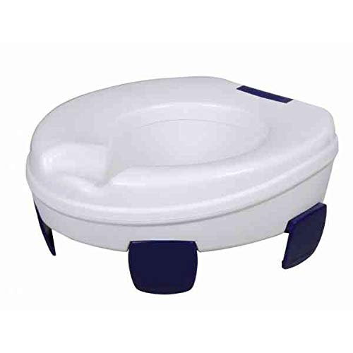 Sitzerhöhung WC Titan Oval 12 cm ohne Deckel