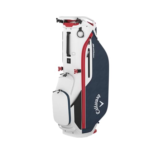 Callaway Golf Fairway Plus Standtasche (weiß/marineblau/rot)