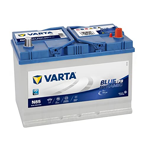 VARTA Blue Dynamic EFB Autobatterie, JIS, 585 501 080, 85 Ah, 800 A