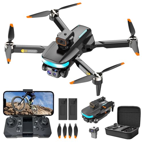OBEST Mini Drohne mit 4K Kamera,RC Faltbare WIFI Drohne,360° Hindernisvermeidung,Automatische Rückkehr,RC Quadcopter,Kopfloser Modus,2 Batterien, Kinder,Erwachsene,Anfänger Spielzeug und Geschenke