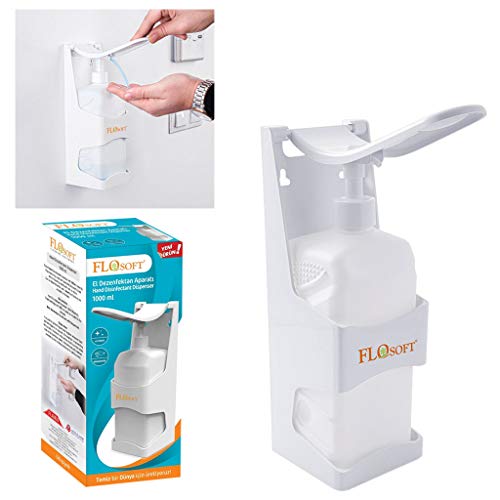 FLOsoft-Desinfektionsmittel-Spender-1L-Dispenser-inkl-Wandhalterung und Kartusche