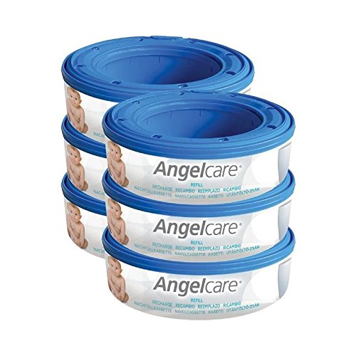 Angelcare Nachfüllkassetten 6 Pro Packung - Packung mit 2