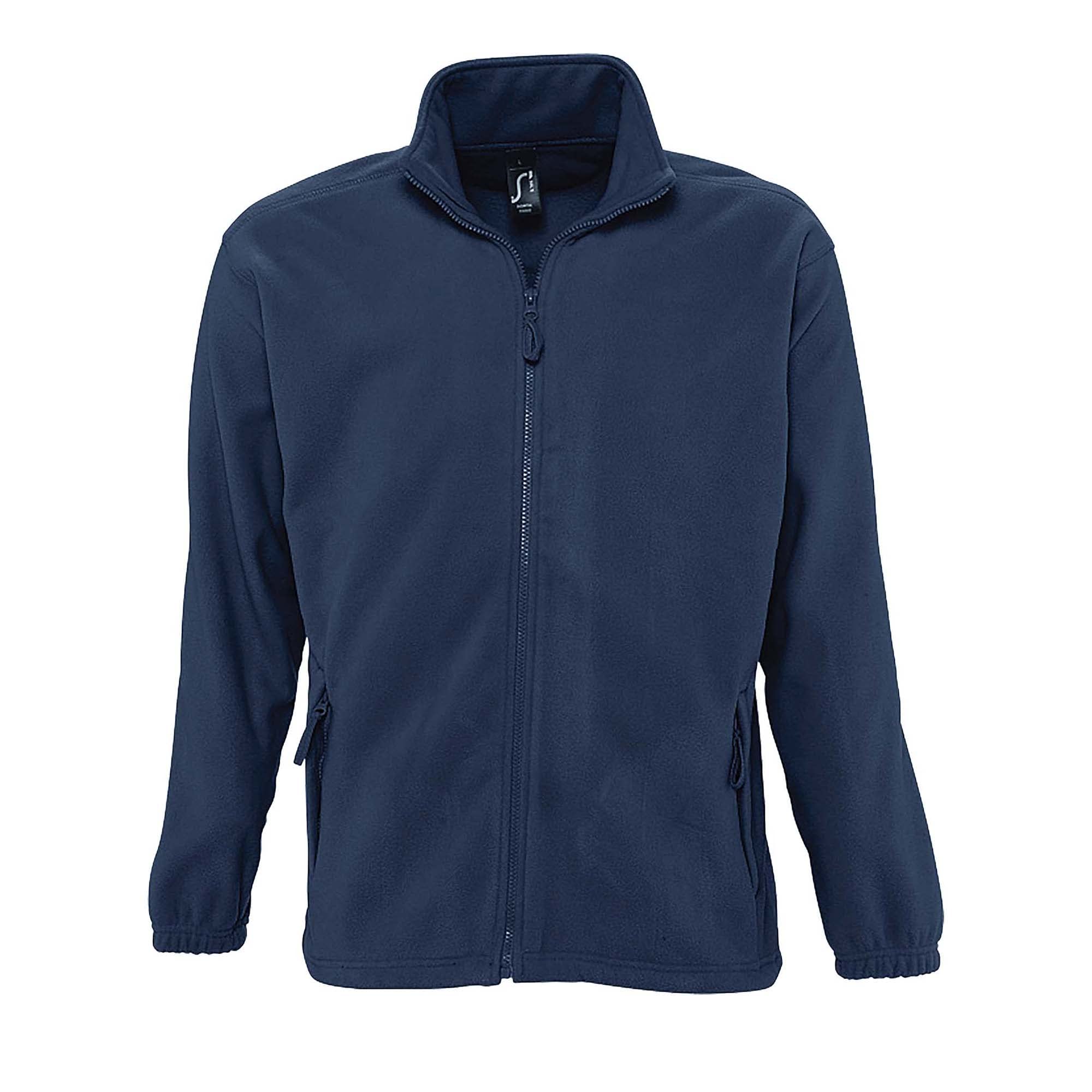 Sols Herren Outdoor Fleece Jacke North (5XL) (Marineblau)