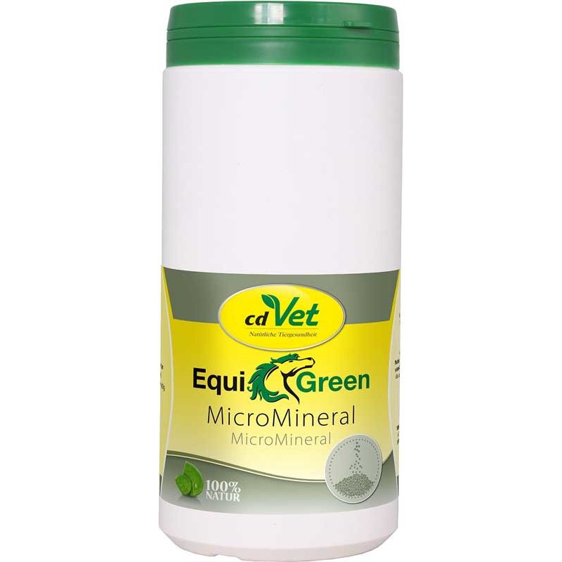 cdVet Naturprodukte EquiGreen MicroMineral 5 kg - Pferd - Mikronährstoffversorgung - Vitamin, Mineralstoff- und Spurenelementgeber - Wachstum - Stoffwechselprobleme - Hufprobleme - Entgiftung -