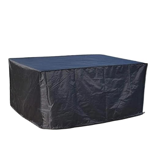 Abdeckungen für Außenmöbel Multi-Size-Gartenmöbel-Abdeckung, Gartentisch- und Stuhl-Schutzabdeckung, Maschinenschrank-Abdeckung, wasserdichte Sofa-Abdeckung ( Color : Black , Size : 200X160X70cm )