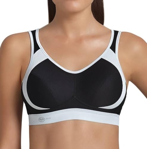 Anita Active 5527-753 Women's Extreme Control Desert Beige Non-Wired Non-Padded Full Cup Sports Bra Support 65C EU
