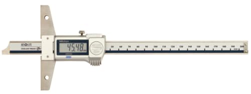 Digital ABS Tiefenmessschieber IP67, 0-200 mm