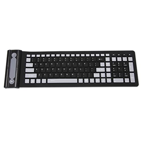 shanpu Tragbare Mini-Tastatur mit USB-Empfänger für PC / Laptop / Computer
