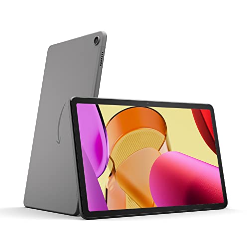 Zertifiziert und generalüberholt Amazon Fire Max 11-Tablet, mit klarem 11-Zoll-Display, Octa-Core-Prozessor, 4 GB RAM, 14 Stunden Akkulaufzeit, 64 GB, grau, mit Werbung