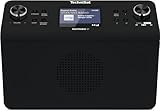 TechniSat DIGITRADIO 21 - DAB+ Unterbau-Küchenradio (DAB+, UKW, 2,8" Farbdisplay, Favoritenspeicher, Wecker, Kopfhöreranschluss) schwarz