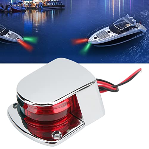 Pasamer Navigationslicht für Boote, LED-Buglicht mit hoher Helligkeit, Gute Wärmeableitung, Energieeinsparung, 1 Meile Sichtbarkeit für Yacht, Segelboot, Motorboot