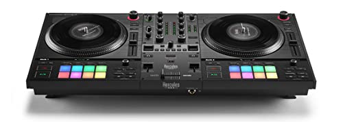 Hercules DJ Control Inpulse T7 2-Deck Motorized DJ Controller Schwarz