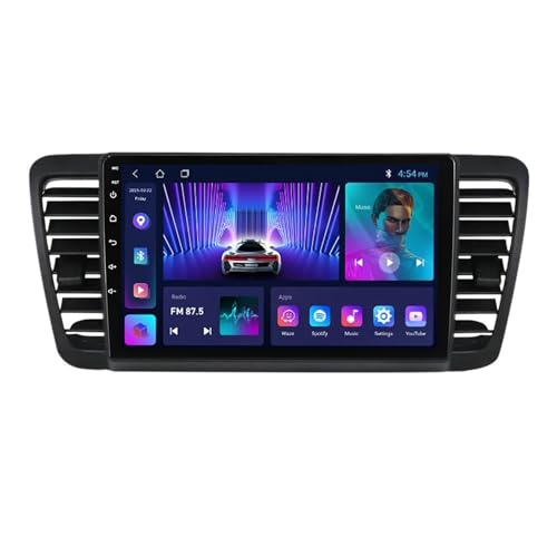 Android 11 Autoradio Für Subaru Legacy Outback 2003-2009 Mit Wireless Carplay Android Auto, 9 Zoll Touchscreen Mit GPS Bluetooth HiFi Rückfahrkamera + Mirror Link + Lenkradsteuerung (Size : M500S - 8