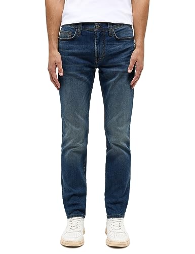 MUSTANG Herren Vegas Slim Jeans, Blau (Medium Dark 783), W36/L32 (Herstellergröße: 36/32)