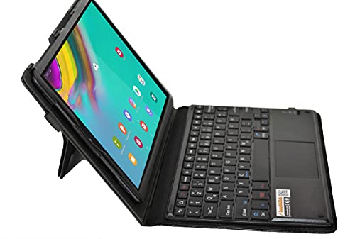 MQ für Galaxy Tab S5e 10.5 - Bluetooth Tastatur Tasche mit Touchpad für Samsung Galaxy Tab S5e 10.5 | Hülle mit Tastatur für Galaxy Tab S5e LTE SM-T725 WiFi T720 | Touchpad Tastatur Deutsch QWERTZ