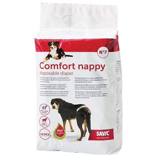 Savic Hundewindel Comfort Nappy - Größe 7, 24 Stück