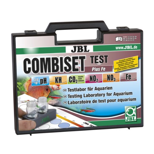 JBL Test Combi Set Plus Fe 25500 Testkoffer für Wasserwerte inkl. Eisentest in bepflanzten Aquarien
