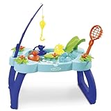 Spielzeuge Ecoiffier - 4610 - Angeltisch für Enten - Outdoor-Spiel für Kinder - Ab 18 Monaten , mehrfarbig