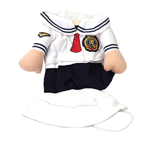 omem Weihnachten Hund Kostüme Navy Captain Sailor Jumpsuit Kleidung für Haustiere
