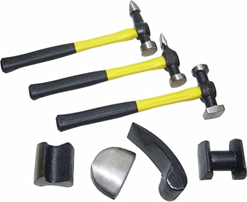 Ausbeulset Ausbeulsatz Ausbeulhammer Karosserie Werkzeug Hammer Dellen Beulen K