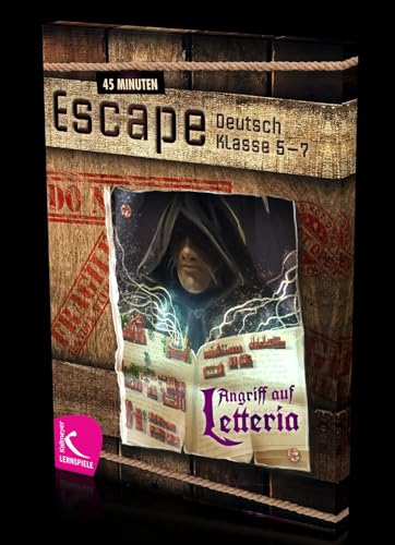 45 Minuten Escape - Angriff auf Letteria: Escape Game für den Deutschunterricht