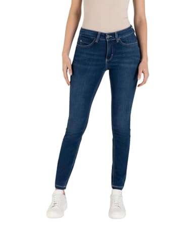 MAC Jeans Damen Dream Skinny Slim Jeans, Blau (Mid Blue D569), W42/L30