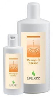 Schupp Massage - Öl Orange 1l, orange