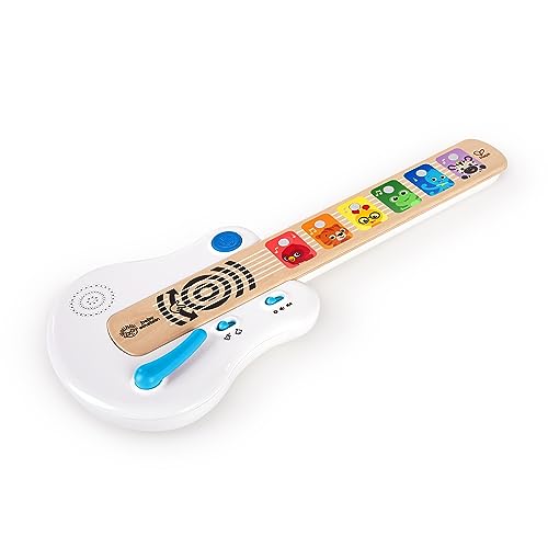Baby Einstein 12396 Hape Strum Along Songs Magic Touch Elektronische Spielzeuggitarre aus Holz, mehrfarbig