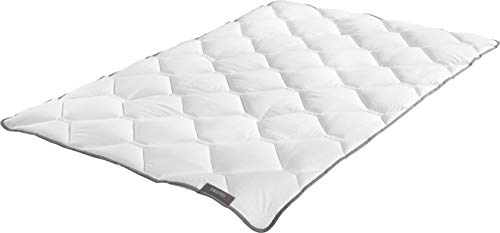 Badenia Bettcomfort Trendline Duo Steppbett Micro Kochfest, 155 x 220 cm, weiß