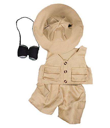 Safari 40.6cm (40cm) Teddybär Kleidung Outfit für Build a Bear