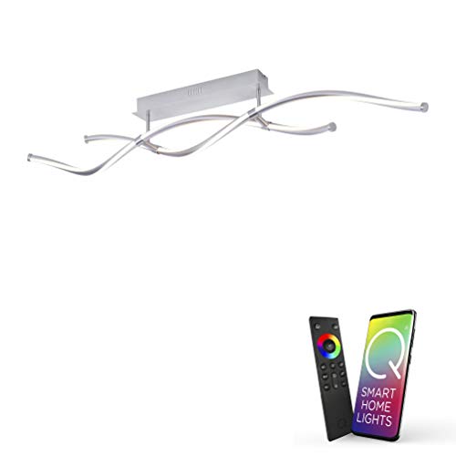 Paul Neuhaus Q® LED-Tischlampe Q-MALINA EEK: LED (A++ - E) LED fest eingebaut 5 W Warm-Weiß, Tageslicht-Weiß, Neutral-Weiß