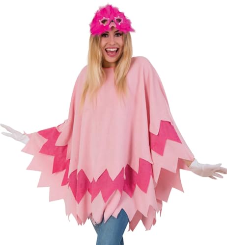 FRIES Flamingo Vogel Damen Kostüm Vogelkostüm Damenkostüm