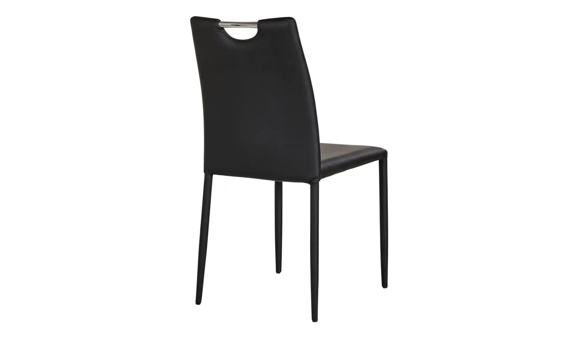 Stuhl mit Griff ¦ schwarz ¦ Maße (cm): B: 43 H: 91 T: 51 Stühle > Esszimmerstühle - Möbel Kraft 3